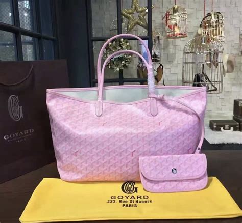 goyard tasche rosa|custom made goyard handbags.